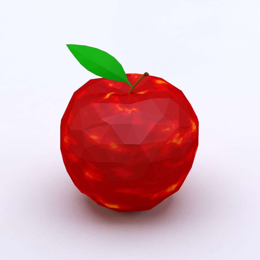 Cartoon Apple Toon 3d 3ds