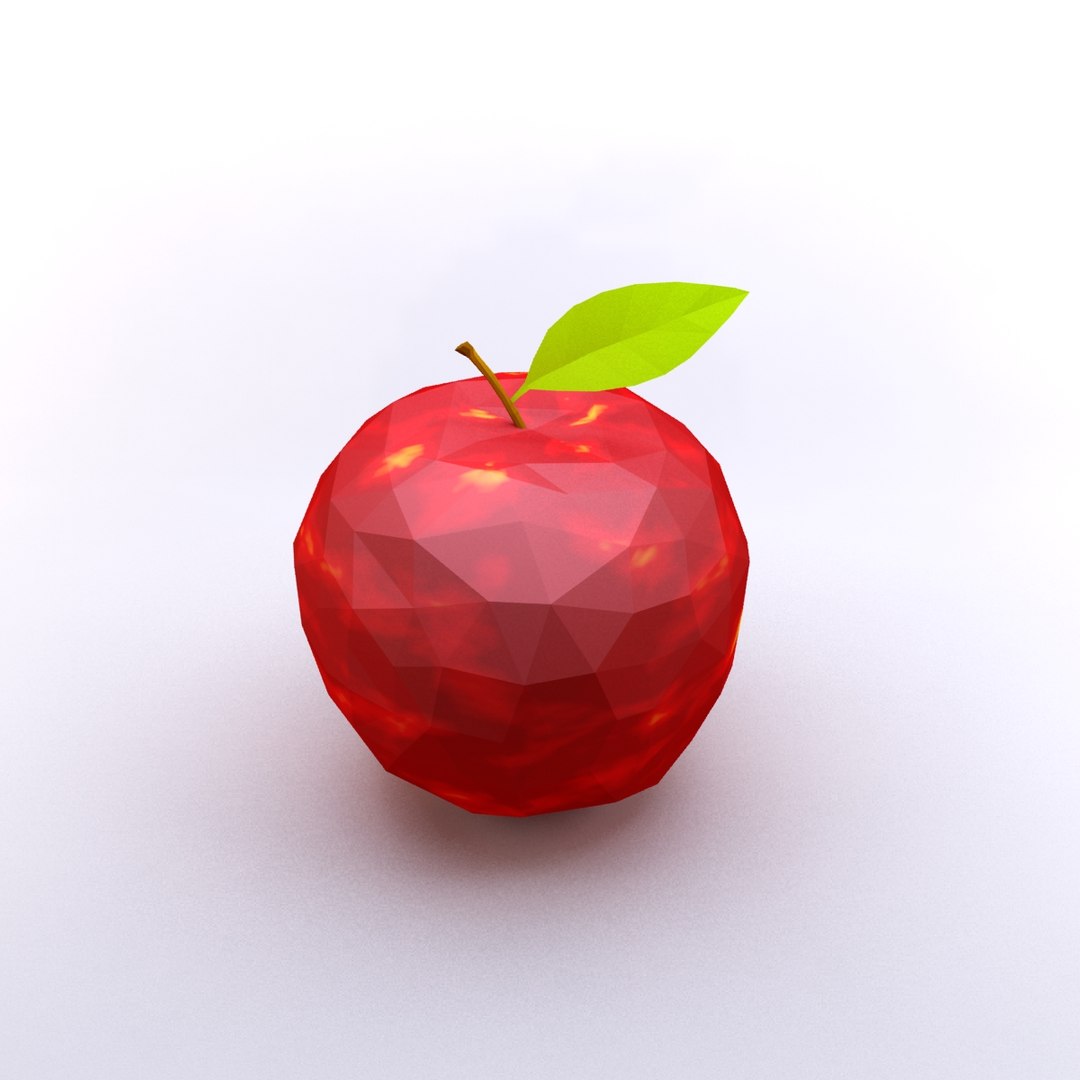 Cartoon Apple Toon 3d 3ds