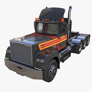 SuperLiner heavy hauler truck 3D