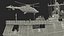 3D Russian Ship 22460 Okhotnik with Helicopter Rigged for Maya model