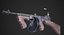 Thompson 1928 with Guitar Case Tommy Gun
