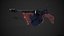 Thompson 1928 with Guitar Case Tommy Gun