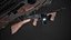 Thompson 1928 with Guitar Case Tommy Gun
