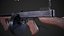 Thompson 1928 with Guitar Case Tommy Gun