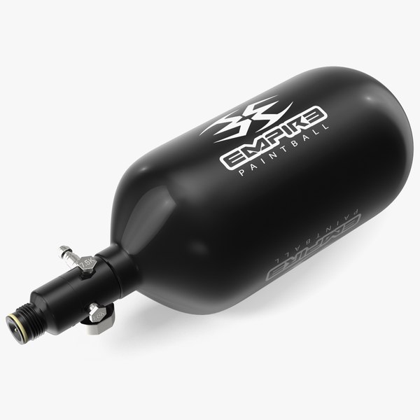 Empire Paintball Ultra 80Ci Carbon Hpa Tank 3D model TurboSquid 1859375