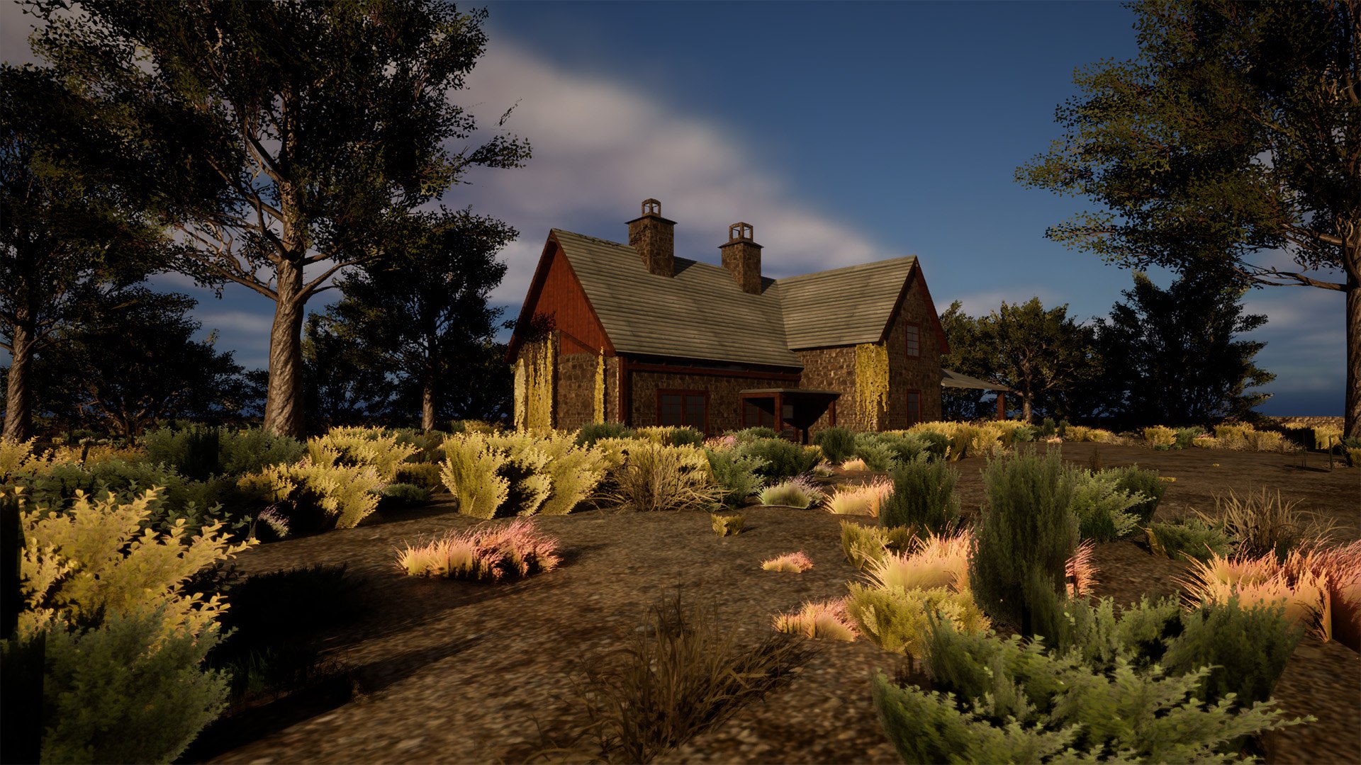 Lush Forest with Stone House 3d scene 3D model https://p.turbosquid.com/ts-thumb/Hy/xb9jvM/kf/highresscreenshot00007/jpg/1727218454/1920x1080/fit_q87/2fd6b3218c7043094217a3dbd9493a092d665755/highresscreenshot00007.jpg