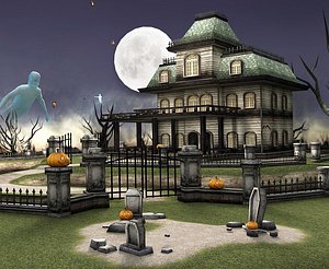Haunted House Cemetery