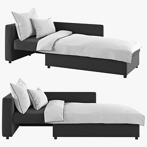 Skonaback Bed by Ikea 3D model