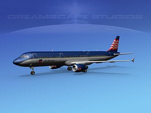 3d scale airbus jets
