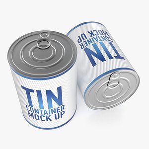 Stew food can mock up