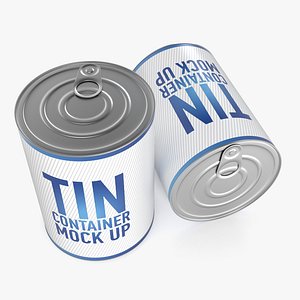 Stew food can mock up