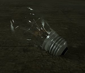 Light Bulb Lamp 3D