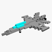 Game Ready F18 Superhornet - pixelated