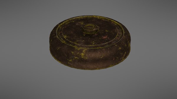 Landmine war 3D model - TurboSquid 1393632