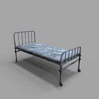 old medical bed