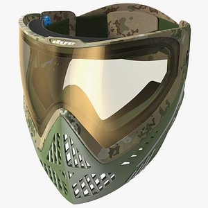 3D Dye i5 Pro Airsoft Full Face Mask Camo