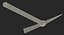 Garden Mattock 3D Model