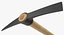 Garden Mattock 3D Model