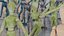 Mannequin Clone Army 16 3D-Scans mit PBR-Texturen