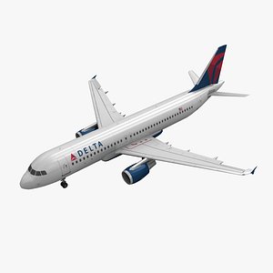 Airbus A320 Delta Airlines Animated