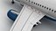 Animowane linie lotnicze Airbus A320 Delta Airline