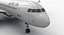 Animowane linie lotnicze Airbus A320 Delta Airline