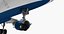 Animowane linie lotnicze Airbus A320 Delta Airline