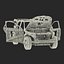 SUV Frame with Chassis Rigged for Maya