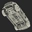 SUV Frame with Chassis Rigged for Maya