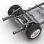 SUV Frame with Chassis Rigged for Maya