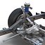 SUV Frame with Chassis Rigged for Maya