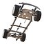 SUV Frame with Chassis Rigged for Maya