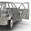 SUV Frame with Chassis Rigged for Maya