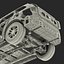 SUV Frame with Chassis Rigged for Maya