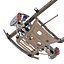 SUV Frame with Chassis Rigged for Maya