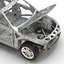 SUV Frame with Chassis Rigged for Maya
