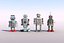 Toy robot collection