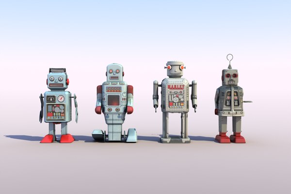 Toy robot collection