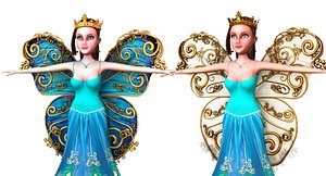 3D fairy model