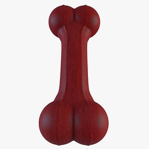 3D dog bone model