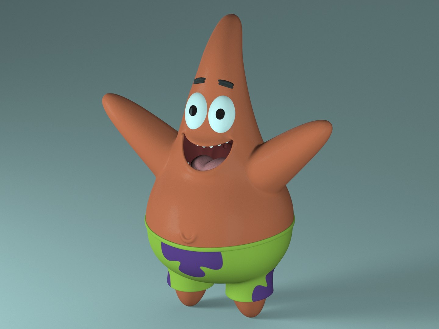 3D model character patrick stars - TurboSquid 1201954