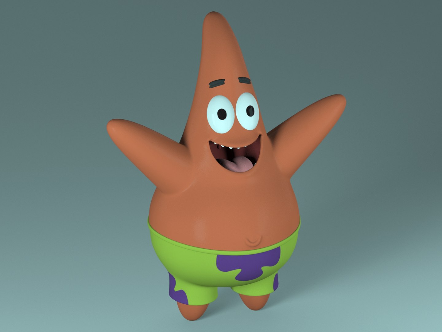 3D model character patrick stars - TurboSquid 1201954