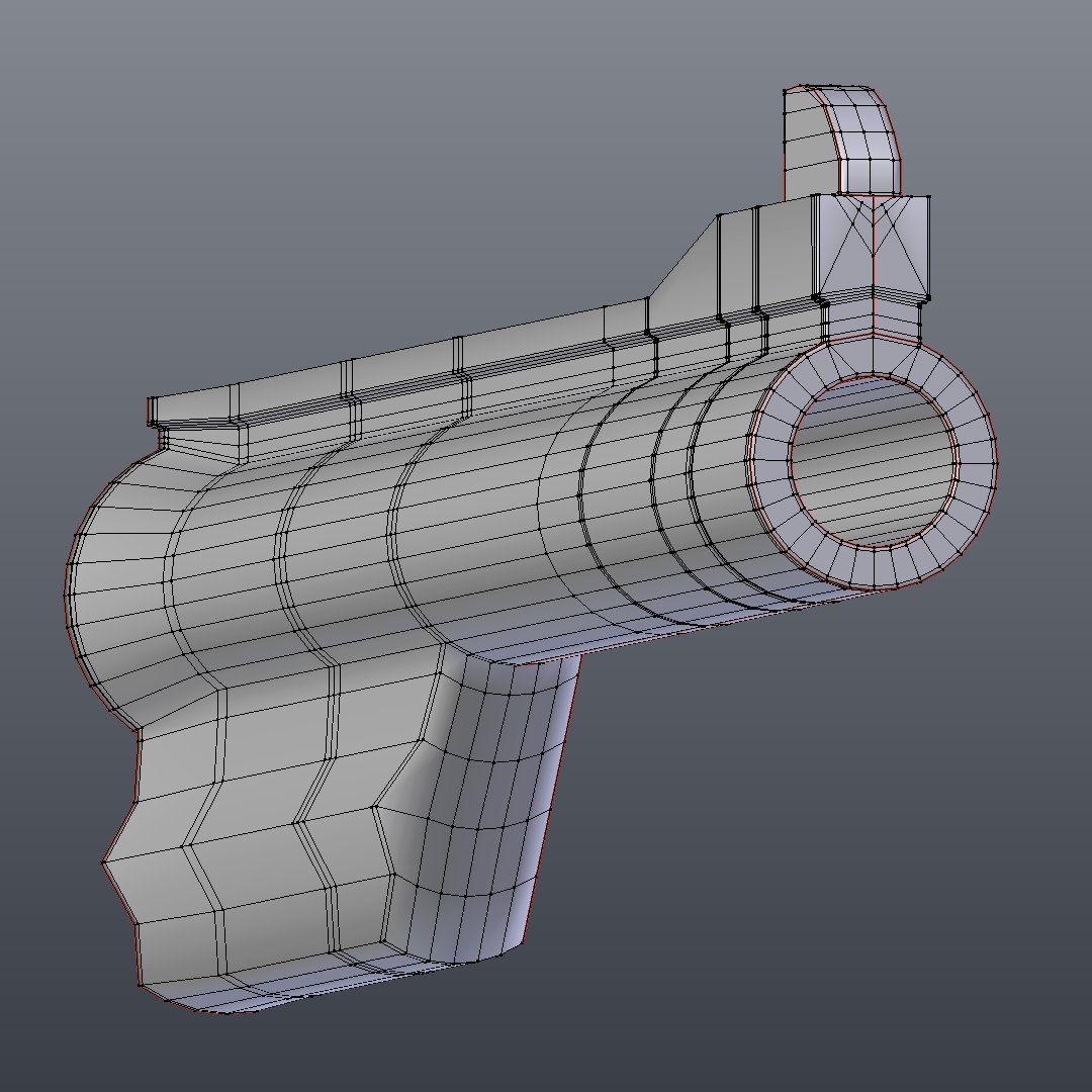 Revolver 3d Model