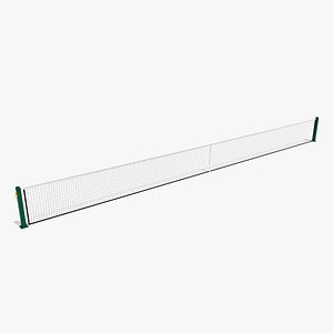 Tennis net 01 3D model