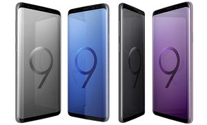 3D model samsung galaxy s9 colors