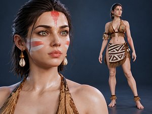 Female Tribal Warrior