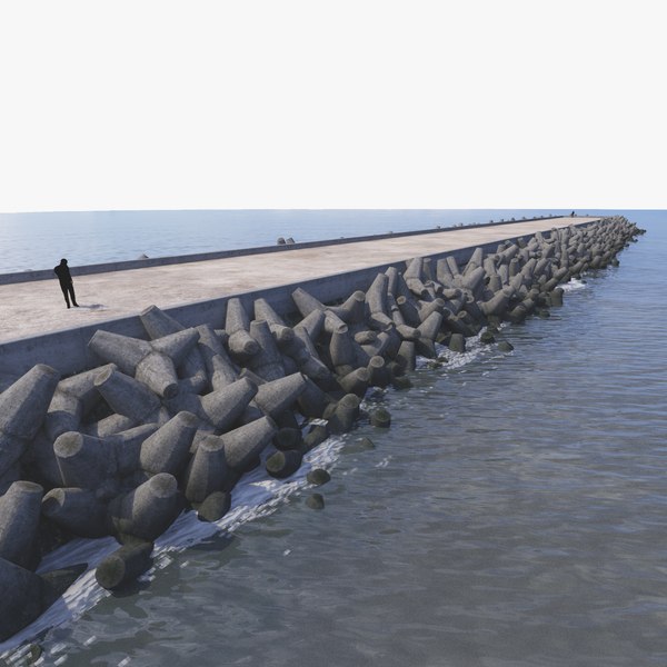 3D 3D Breakwater Type B