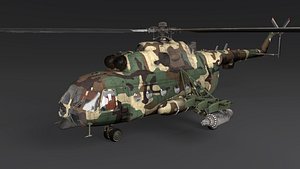 Rescue helicopter 3D model