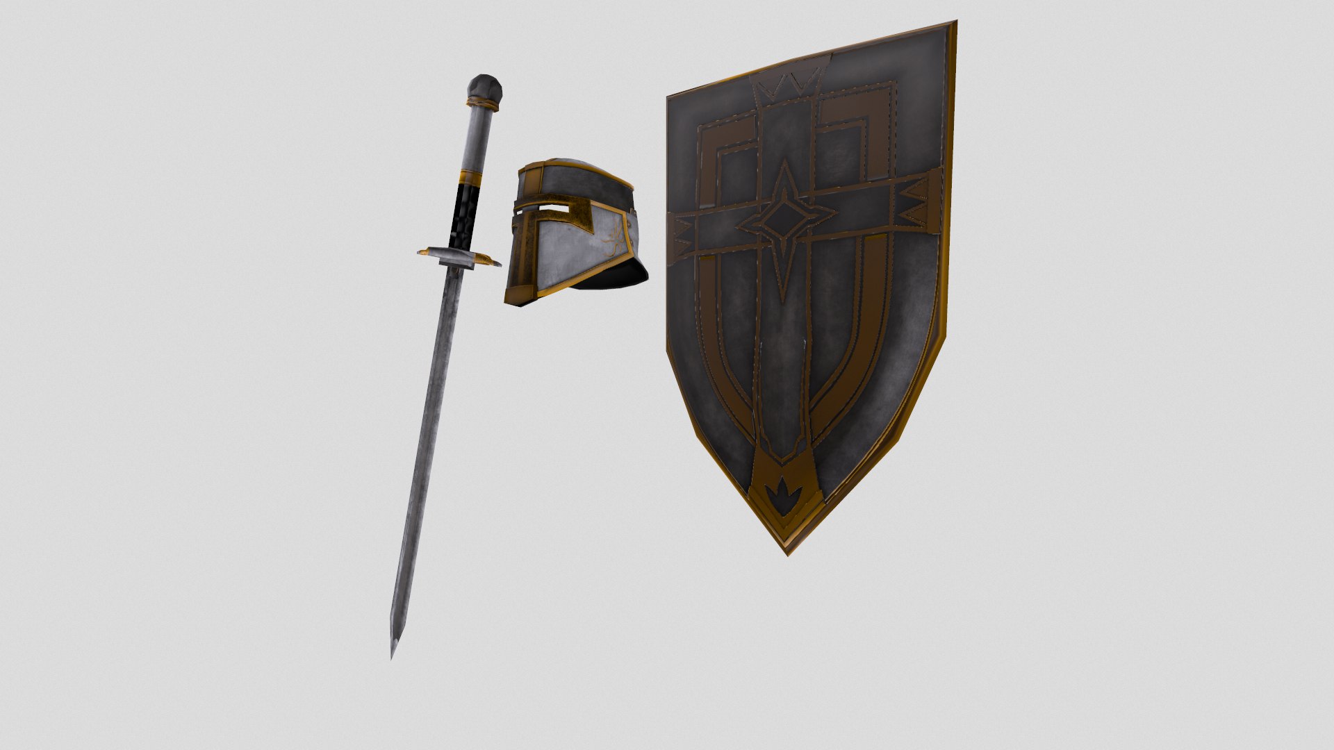 3D model Warrior ammunition sword shield helmet https://p.turbosquid.com/ts-thumb/Hz/sAQrPk/2I/screenshot004/png/1625480950/1920x1080/fit_q87/3e4293400b73a6dd7f107e39aea0f92ed2d1f39b/screenshot004.jpg