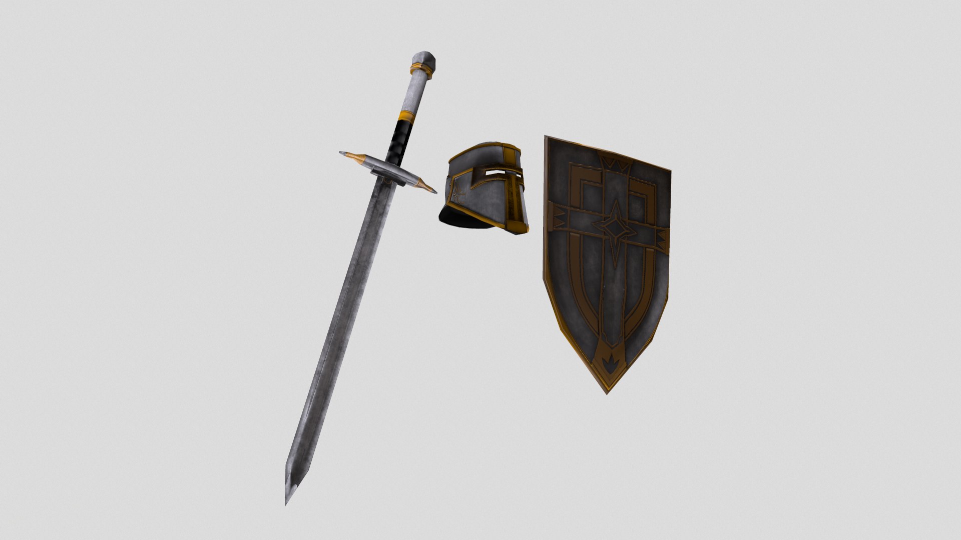 3D model Warrior ammunition sword shield helmet https://p.turbosquid.com/ts-thumb/Hz/sAQrPk/Rm/screenshot000/png/1625480949/1920x1080/fit_q87/eec235aec2993a8246bd21c4a417f6963e7ca3ef/screenshot000.jpg